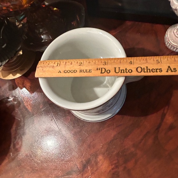 Vintage Teacher Coffee Mug Lamp of Knowledge Academic Symbol - Picture 9 of 9